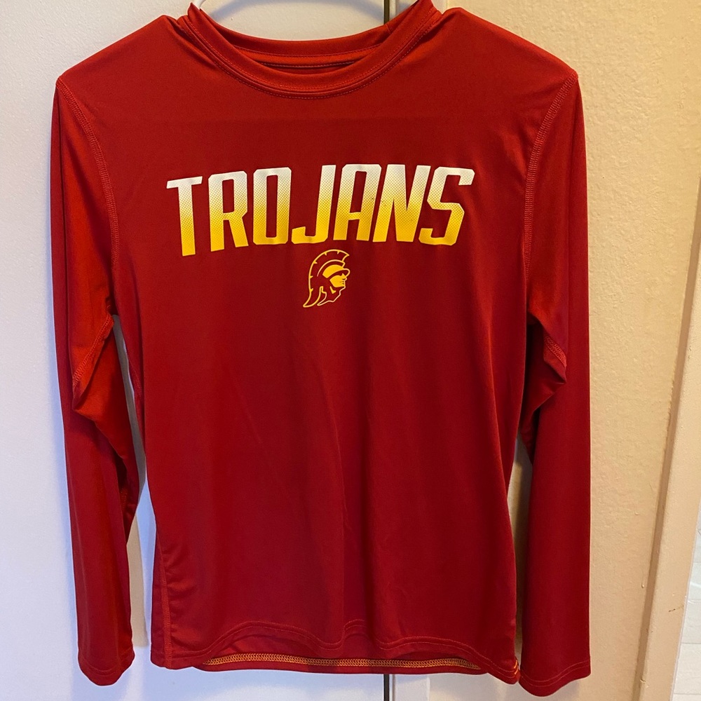 USC Trojans athletic long sleeve top